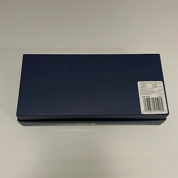 Polo Ralph Lauren 3 pair dress socks poly cotton black New casual Men’s 6-12.5 - Picture 5 of 13